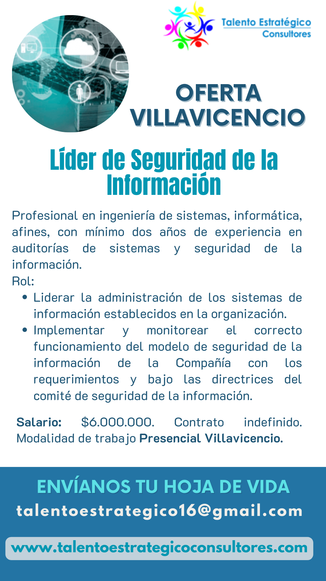 Líder Seguridad de La Información